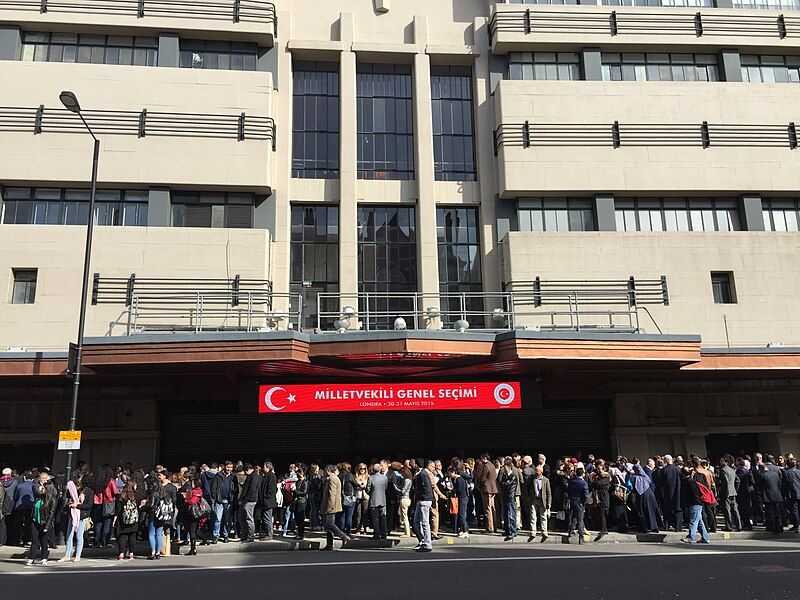 2015 Turkish general election in London