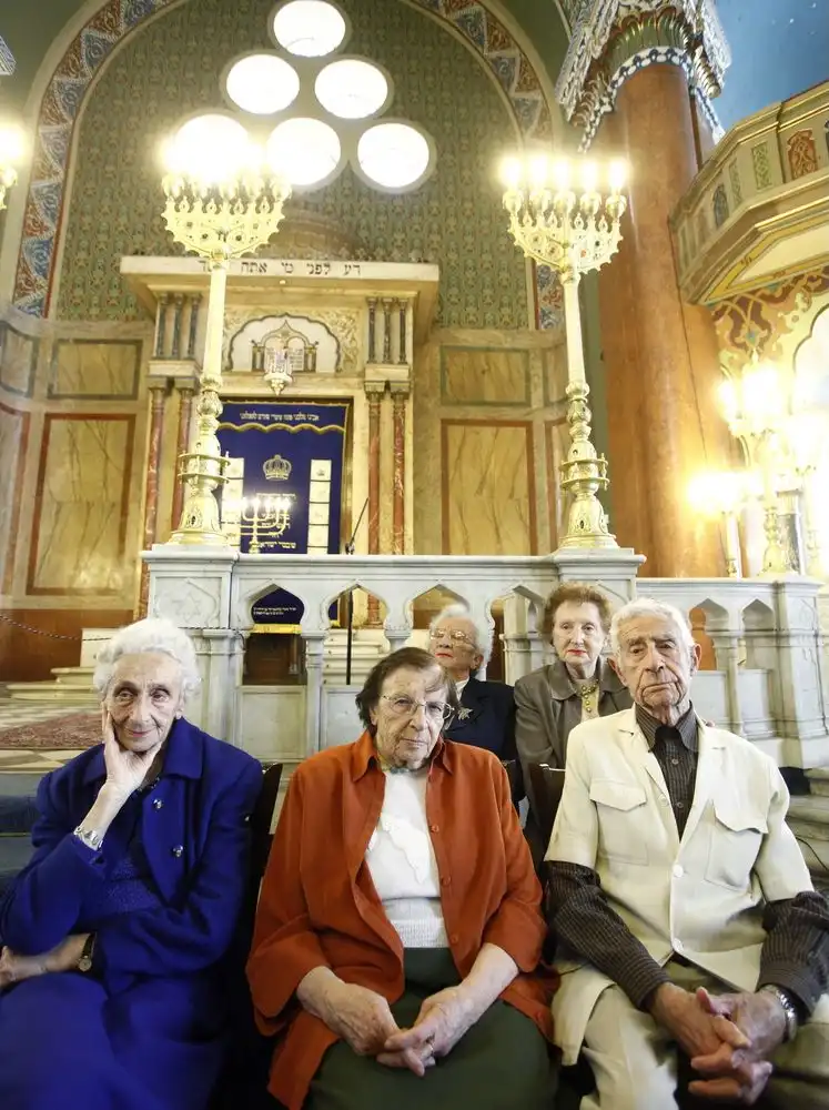 Survivors of the Holocaust, 18 May 2017.