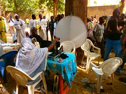 Des agents électoraux Nord Cameroun, 2013