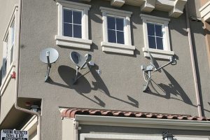 Satellite Dishes in San Jose, CA, by Brian Seeling Katt in 2006 (CC BY-SA 3.0)
