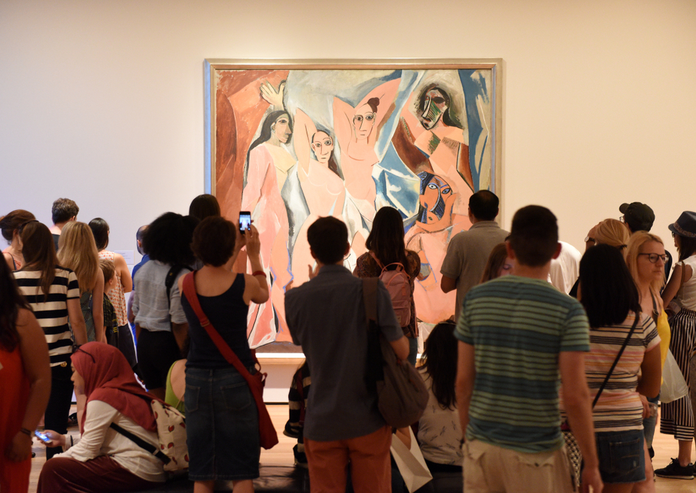 Demoiselles d'Avignon, Picasso