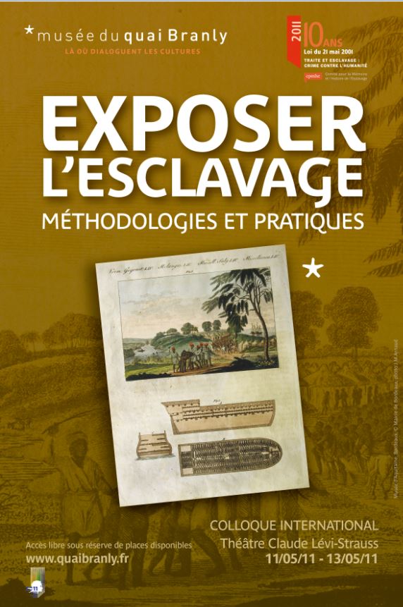 Affiche expo Exposer l'esclavage