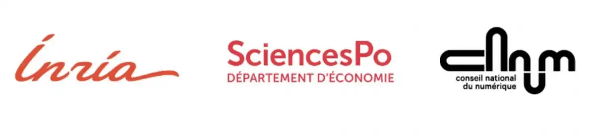 Logos of INRIA, the Department and the Conseil national du numérique