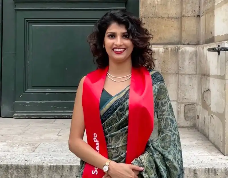 Recent graduate Rishwa Shekhar.