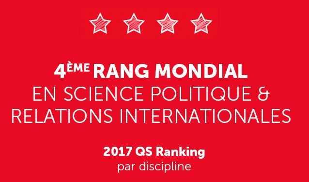 Classement QS 2017 : Sciences Po, 4e Université Mondiale En "science ...