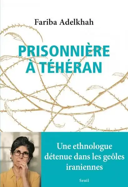 Cover of the book ‘Prisonnière à Téhéran’ (Prisoner in Teheran)