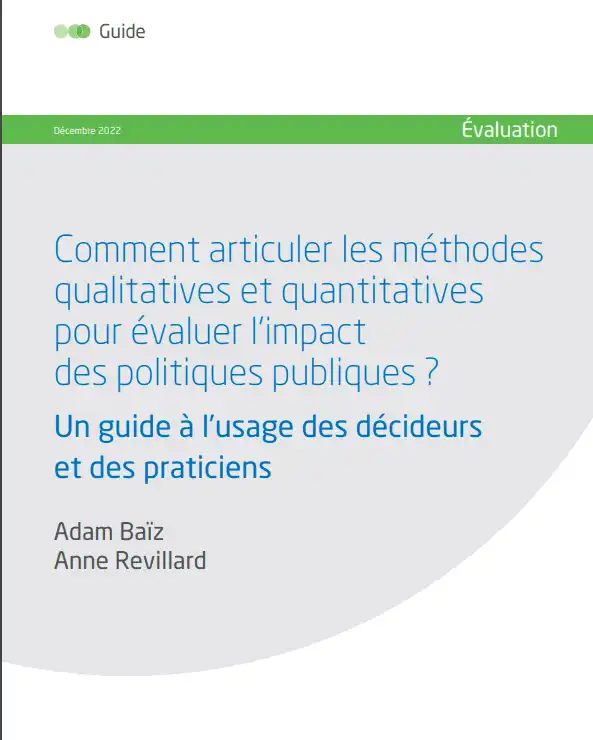 Comment articuler les méthodes qualitatives et quantitatives pour évaluer l'impact des politiques publiques ?