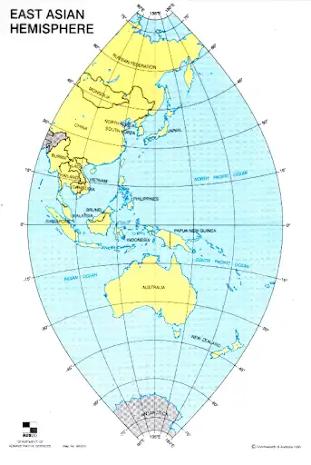 Hémisphère est-asiatique