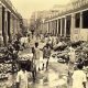 This cocoanut market on Cornwallis Calcutta in 1945 By Clyde Waddell [Public domain], via Wikimedia Commons