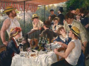 Pierre-Auguste Renoir. Le Déjeuner des canotiers. Crédits : Domaine public
