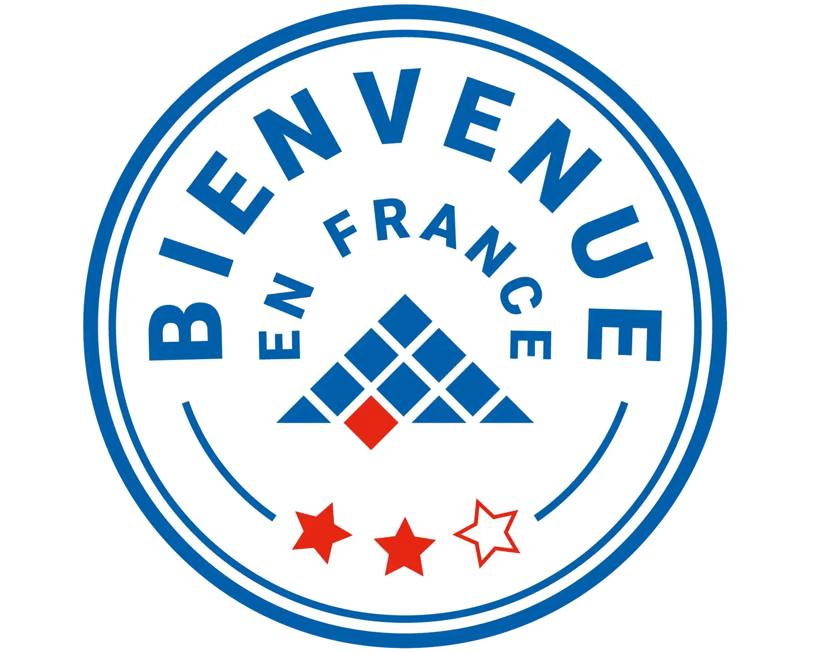 'Bienvenue en France' label, 2 out of 3 stars.